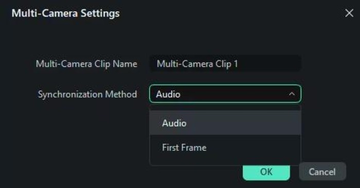 filmora synchronization methods from media library