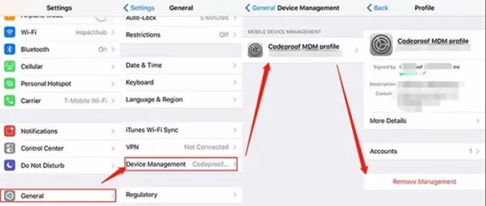 Bypass MDM Lock on iPhone With Password