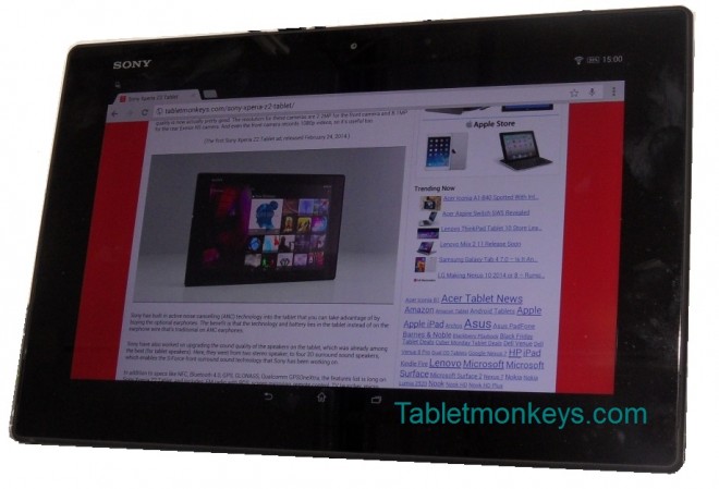 Sony Xperia Z2 Tablet