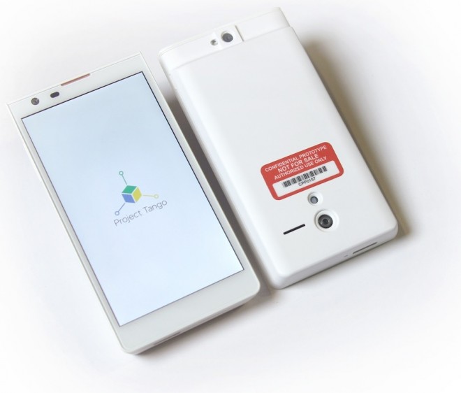 Project Tango smartphone prototypes