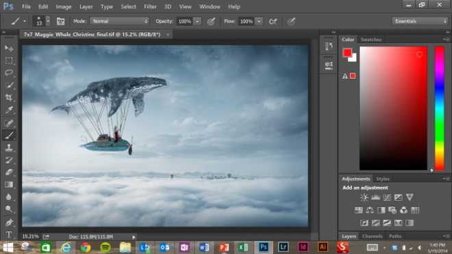 A screenshot of an upcoming Adobe Phototshop for Surface Pro 3.png
