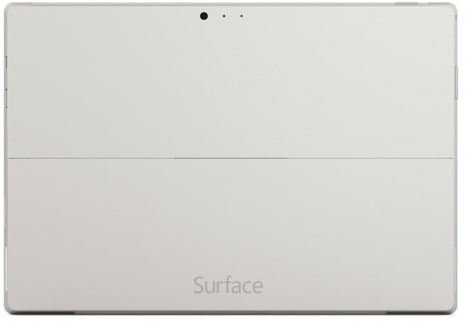 Microsoft Surface Pro 3 camera
