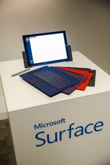 New Microsoft Type Cover for the Surface Pro 3