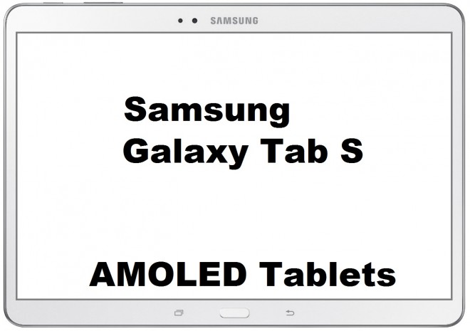 AMOLED Tablets Samsung Galaxy Tab S