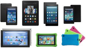 Amazon Fire Tablet Models 2016-2017