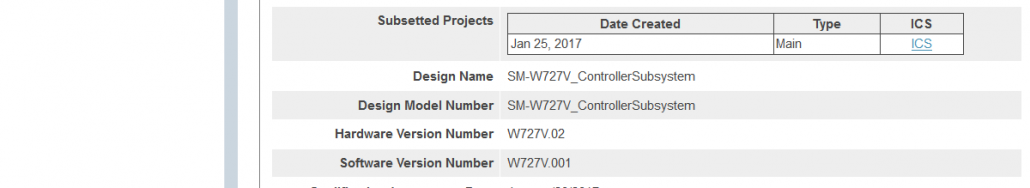 Samsung Galaxy TabPro S2 SM-W727 Leak Rumor