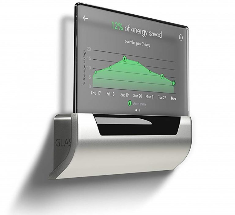 Translucent OLED Touchscreen Smart Thermostat GLAS Launch On August 24