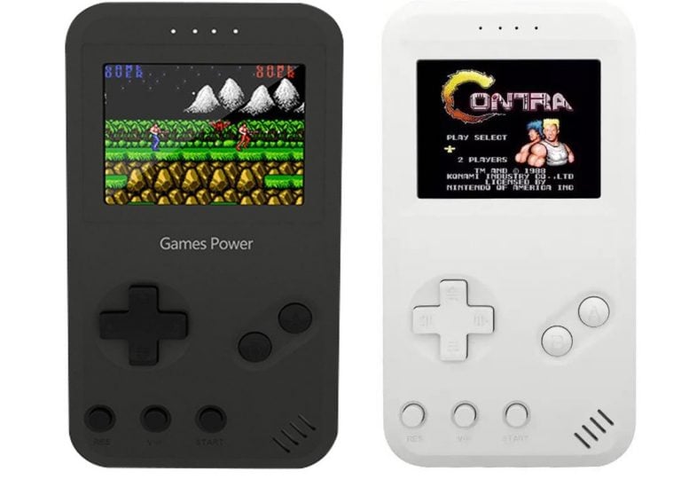 Xanes GP1 – A 8000 mAh USB Power Bank With Built-In Game Boy And 99 Free Games