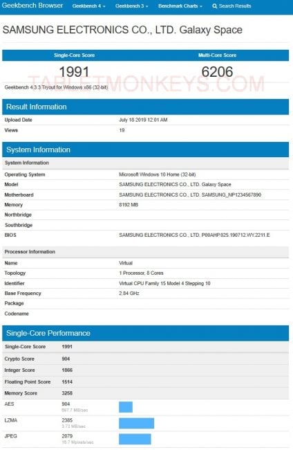 Samsung Galaxy Space