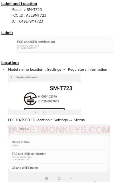 Samsung SM-T723