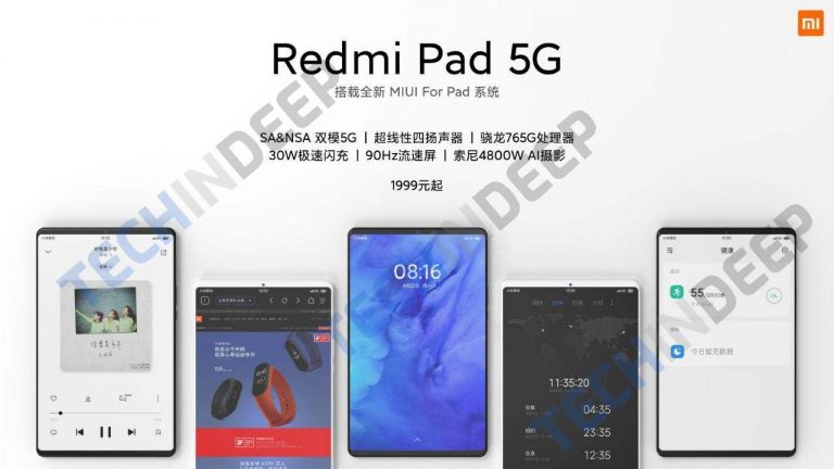 Xiaomi Redmi Pad 5G Tablet To Launch On April 27 Says Rumor