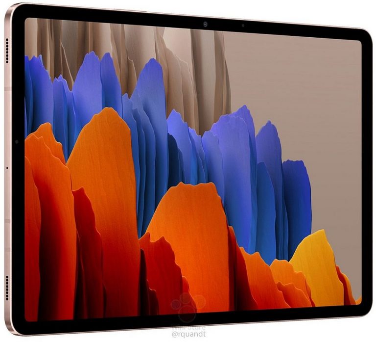 More Samsung Galaxy Tab S7 & S7+ Specs Leak Together With More Press Renders