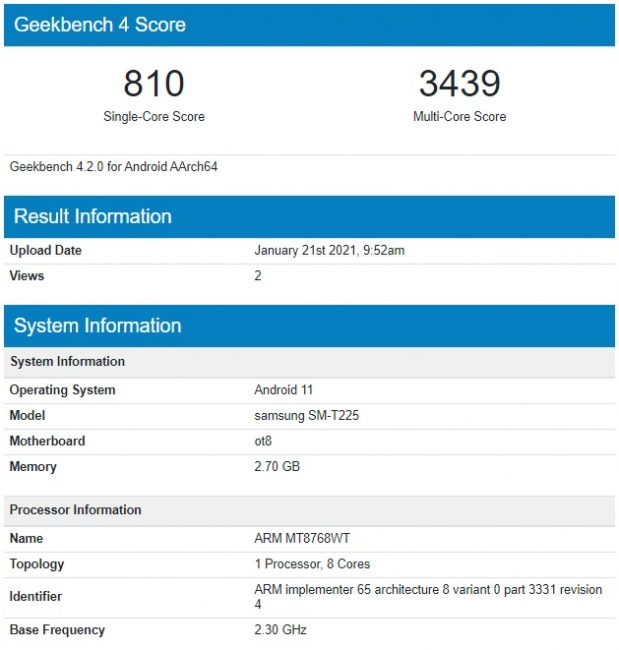 Samsung SM-T225