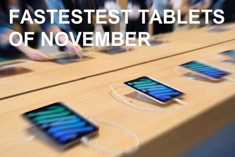 FASTEST TABLETS NOVEMBER 2021