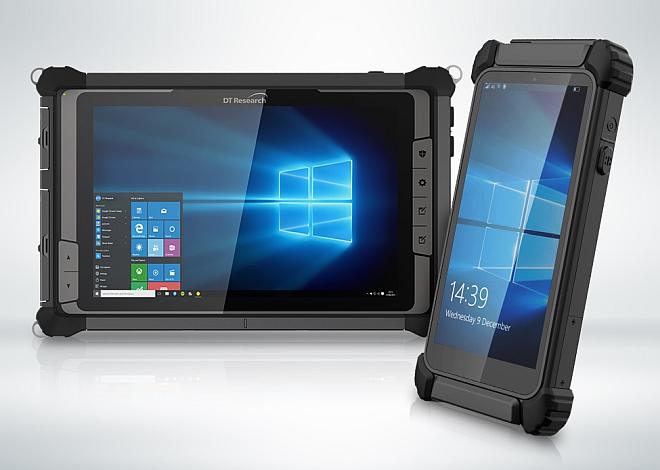New Rugged 6-Inch And 8-Inch Windows Tablets By DT Research Launched With Long Range Scanners And Readers