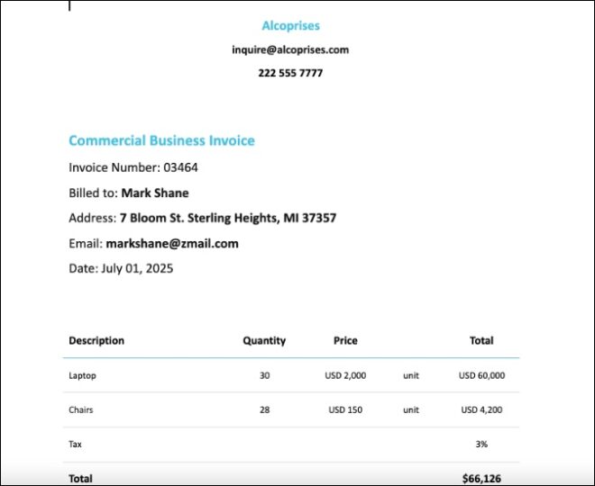 8 Best Templates to Create an Invoice in Google Docs