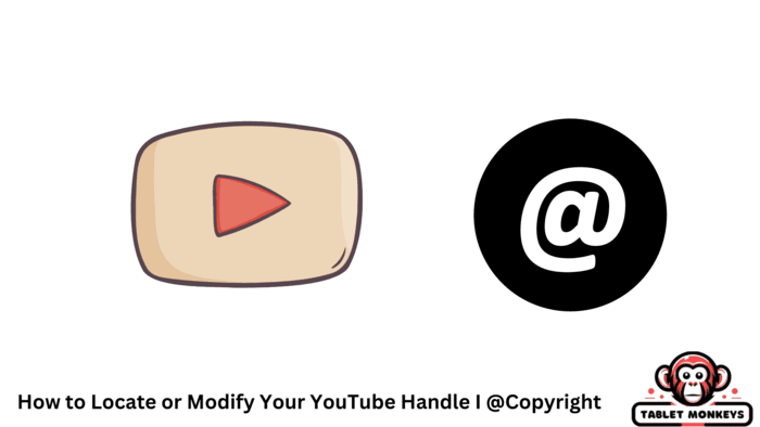 How to Locate or Modify Your YouTube Handle