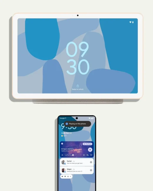 Tap to Cast on Pixel Tablet