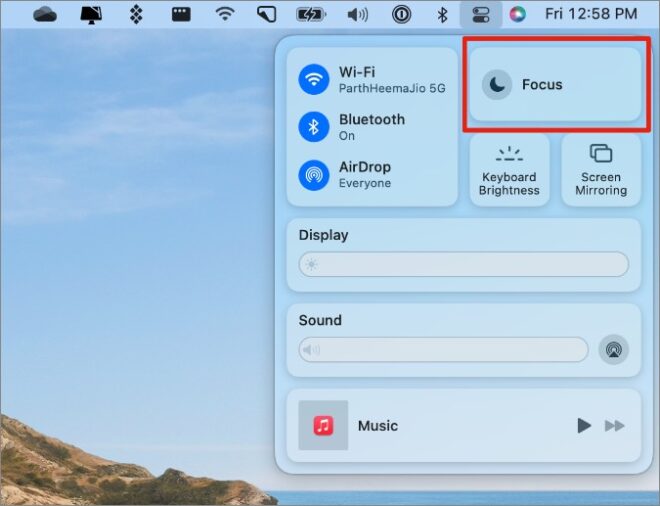 How to Enable Focus Mode on Mac