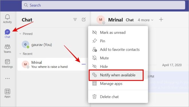 How to Get Notified When Someone Changes Their Microsoft Teams Status