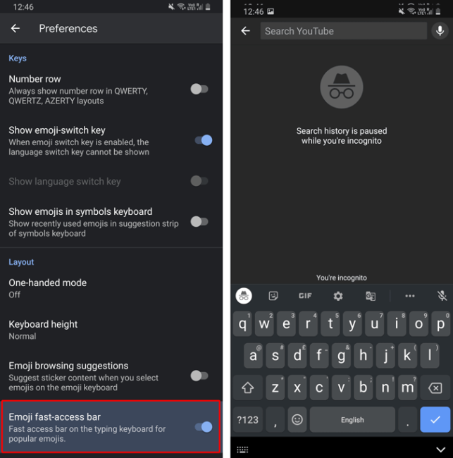 How to Get Rid of Gboard's Annoying Emoji Bar