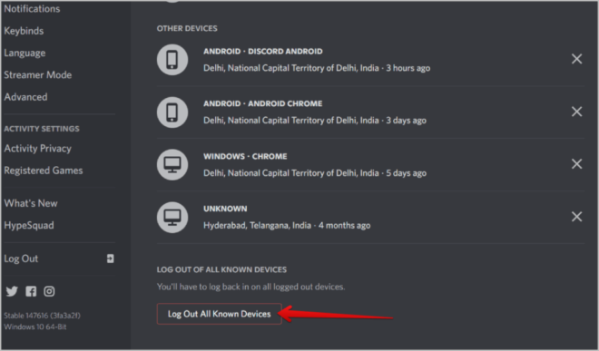 How to Secure Your Discord Account: Check and Log Out of Devices