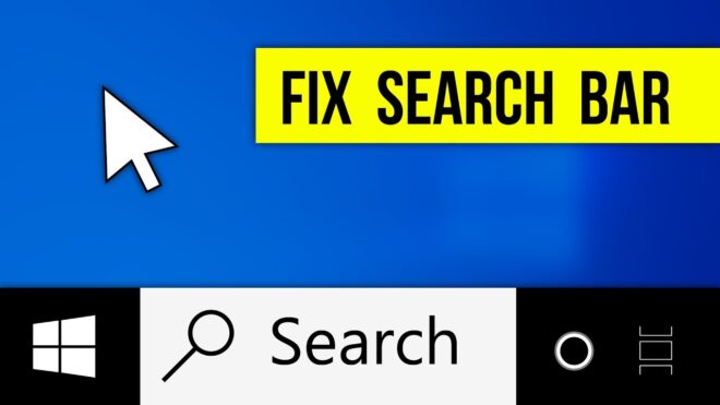 10 Solutions to Fix Windows 10/11 Search Bar Not Working
