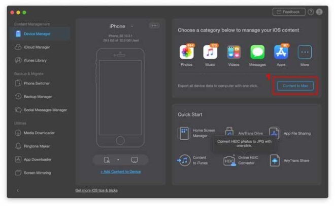 Optimize and Spring Clean Your iPhone Storage with AnyTrans