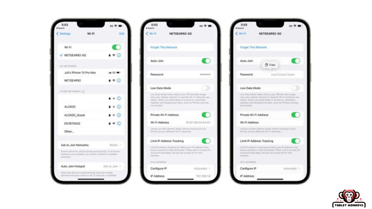 How To See Wifi Password On Ipad