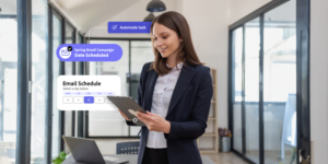 How To Streamline Your Email Marketing Campaign Workflow on a Tablet