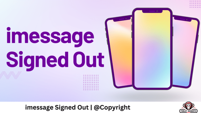 imessage signed out