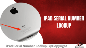 iPad Serial Number Lookup: How To Trace Your iPad?