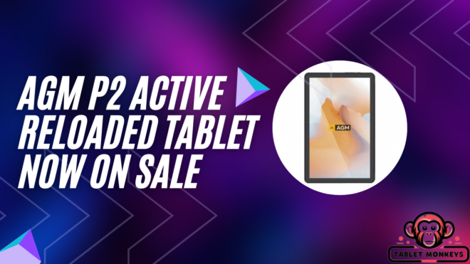 AGM P2 Active reloaded tablet now on sale