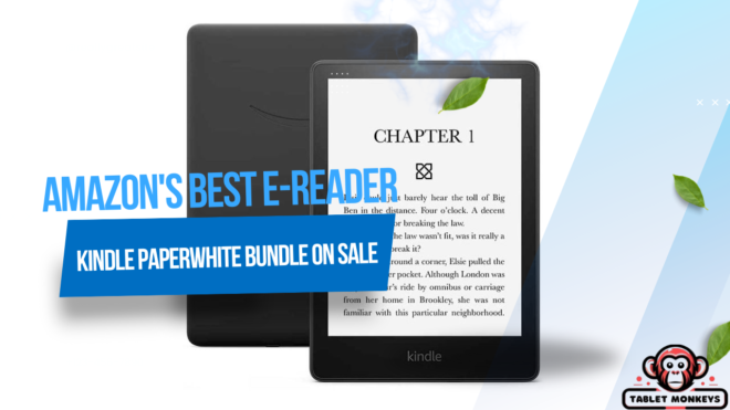 Amazon's Best E-reader Kindle Paperwhite Bundle On Sale