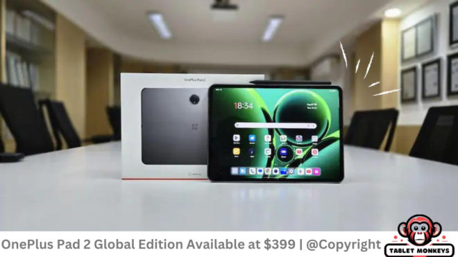 OnePlus Pad 2 Global Edition Available at $399