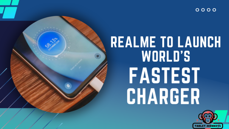 Realme to Launch World's Fastest Charger