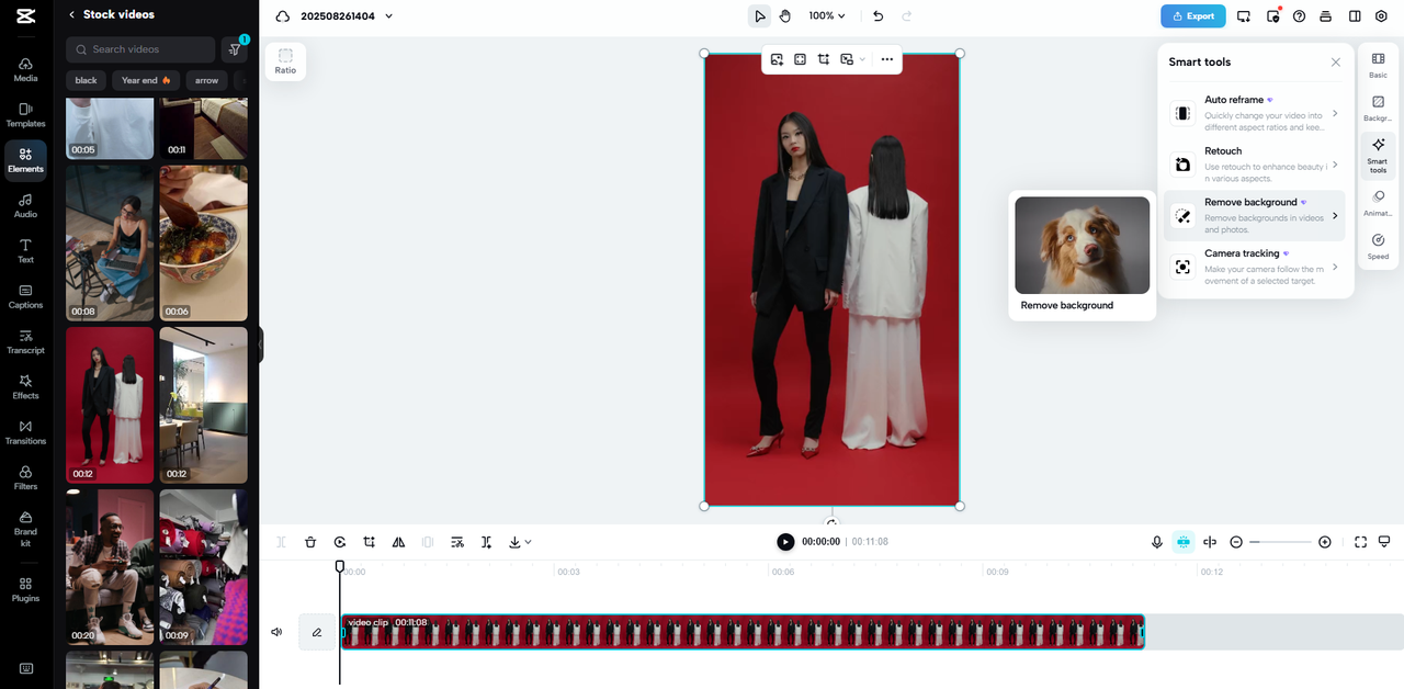 Match your backgrounds