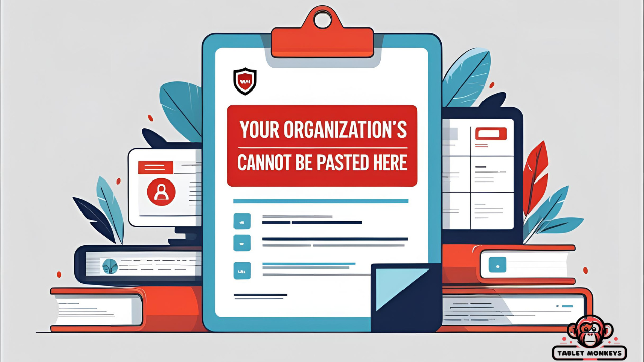 your organization's data cannot be pasted here.