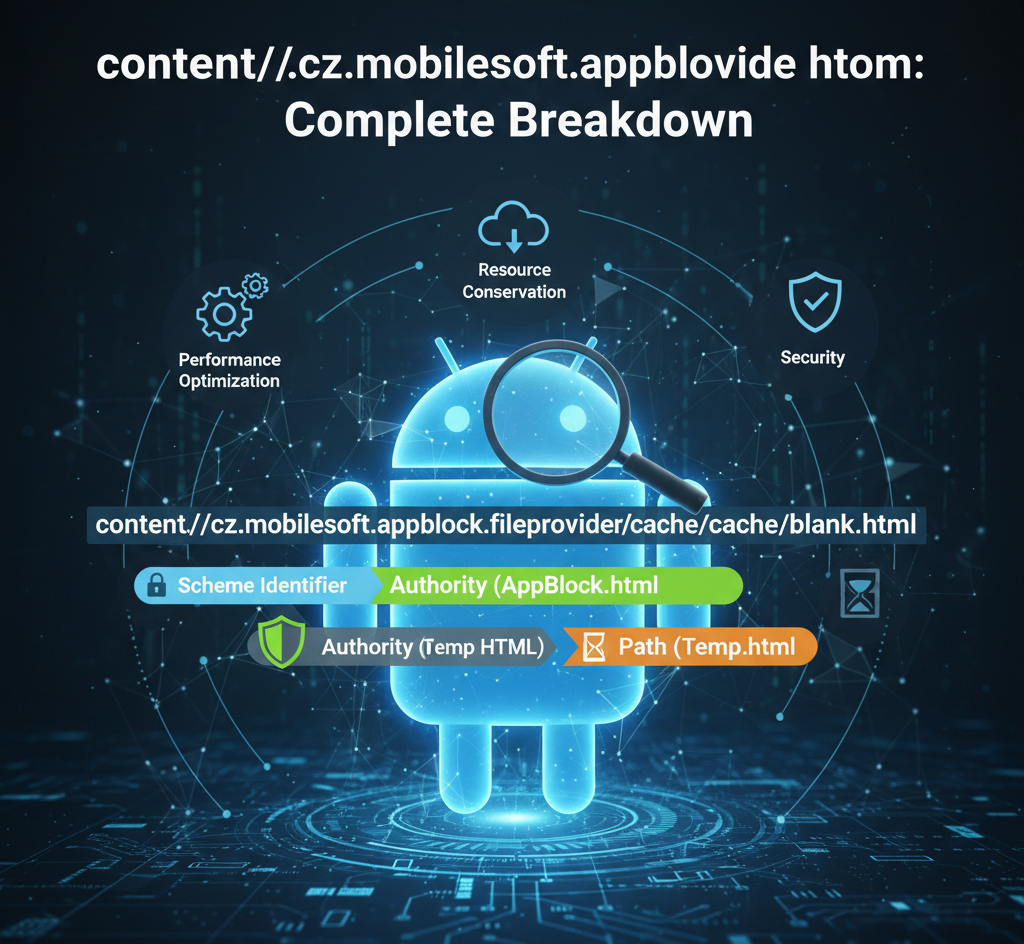 Understanding content://cz.mobilesoft.appblock.fileprovider/cache/blank.html: Complete Breakdown