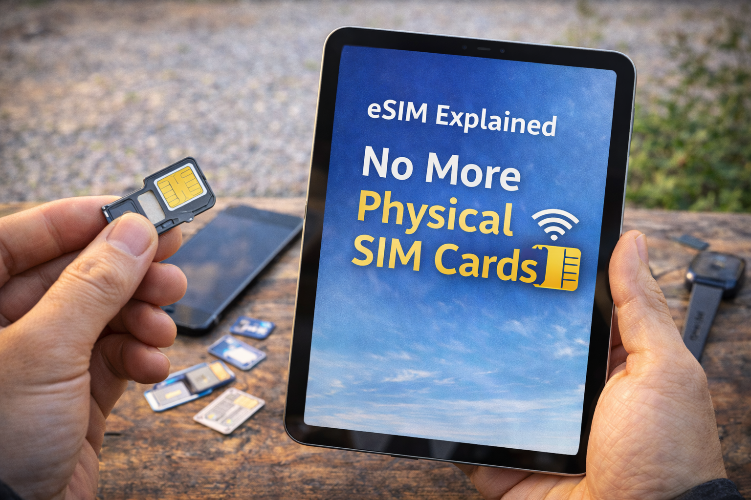 eSIM Explained: Why Tablets and Mobile Devices Are Moving Away from Physical SIM Cards