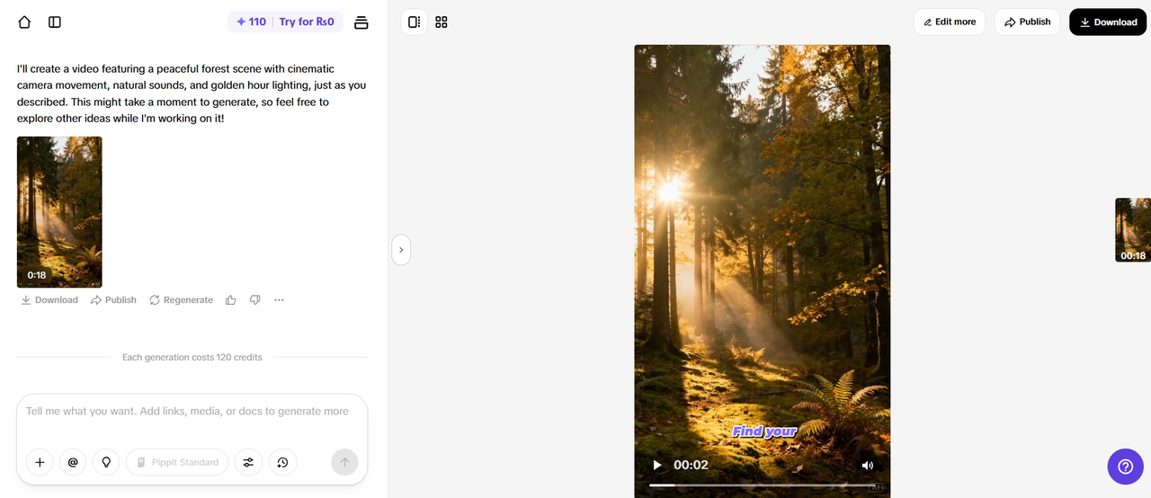 Automate faceless video production
