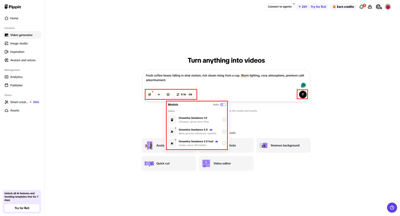 Generate Script-Based Video Ad