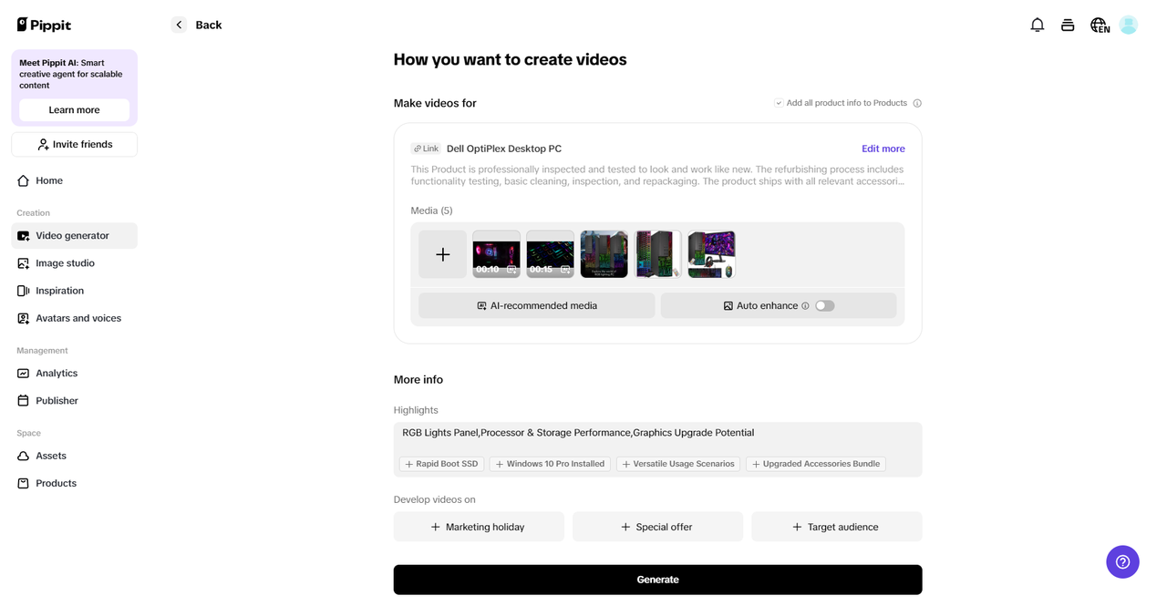 Upload Media