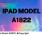 ipad model a1822