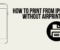 How To Print From Iphone Without Airprint